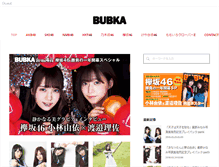 Tablet Screenshot of bubkaweb.com